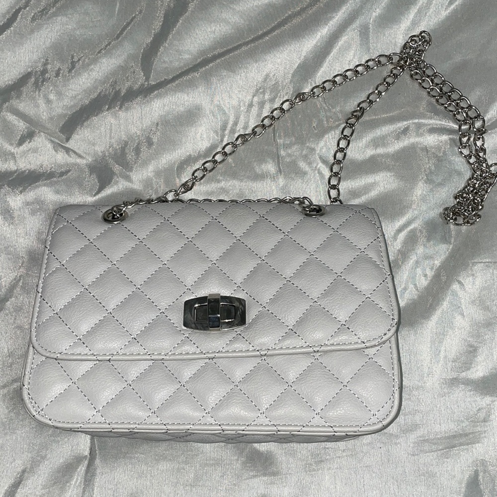 Express quilted crossbody purse